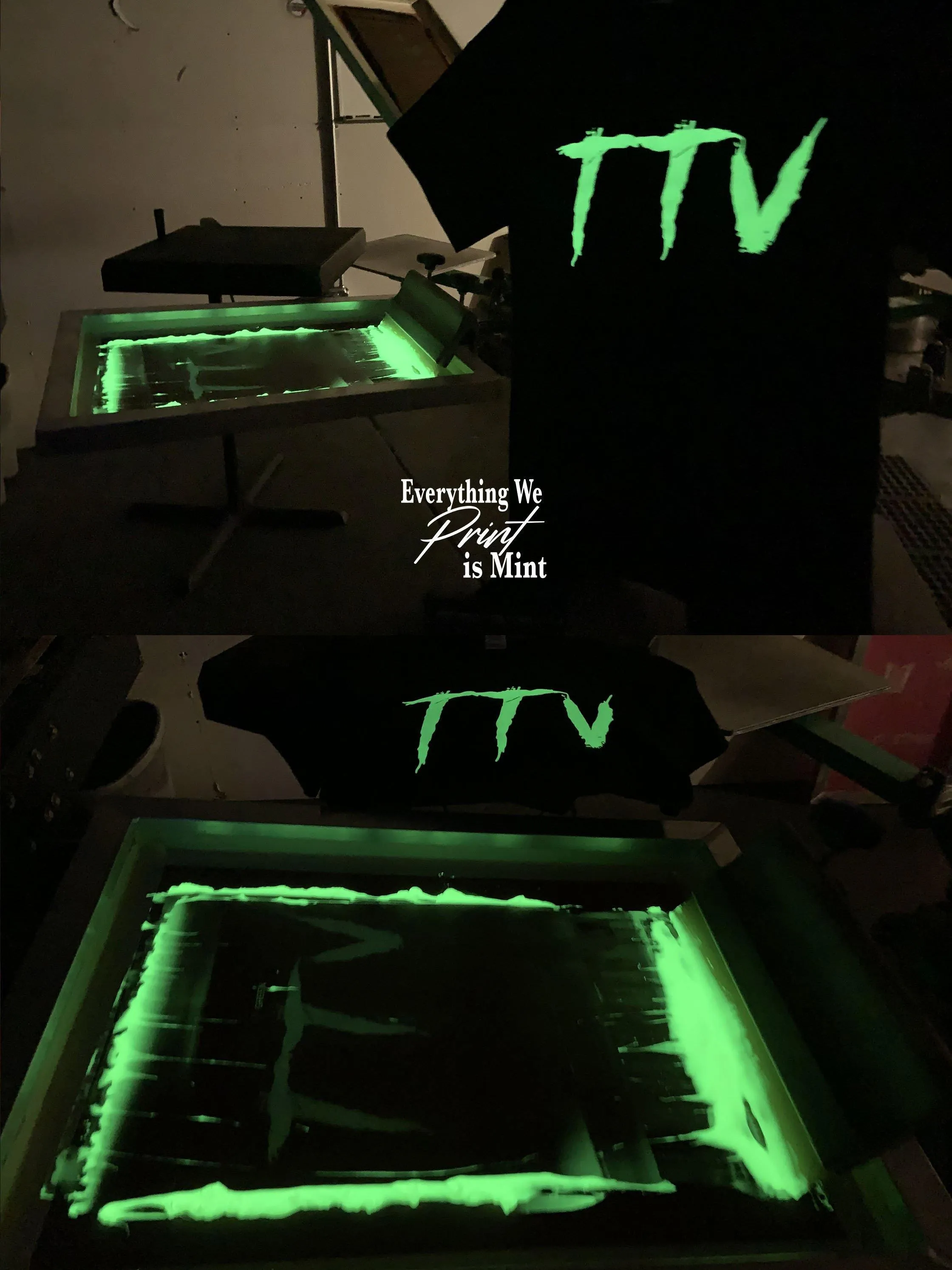 100 Glow in the Dark T-Shirts