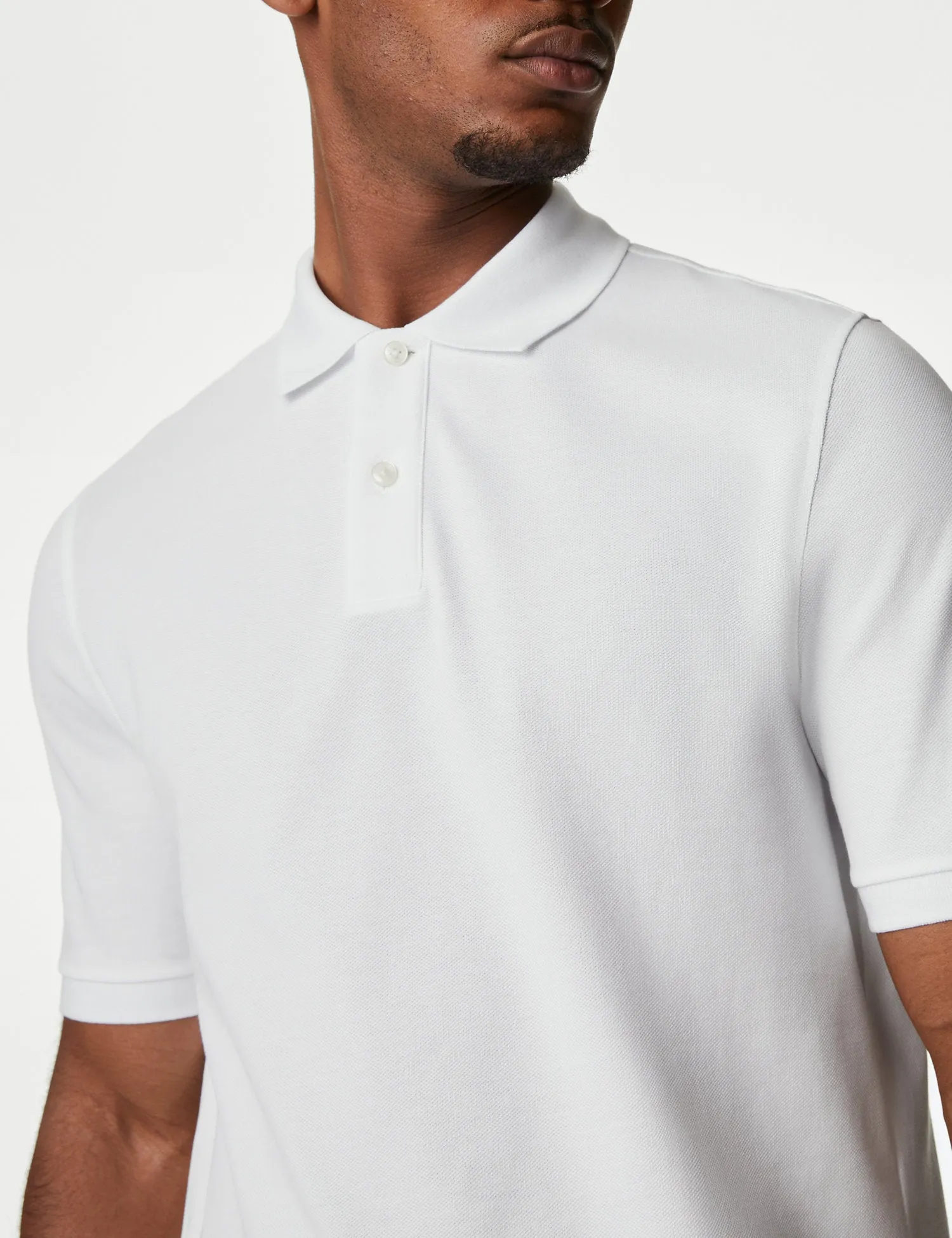 2 Pack Pure Cotton Polo Shirts