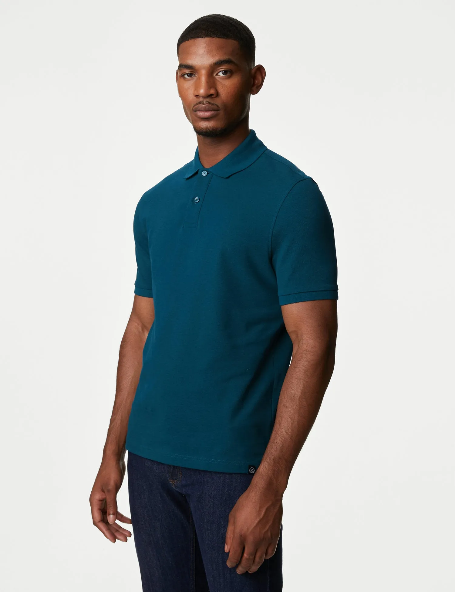 2 Pack Pure Cotton Polo Shirts