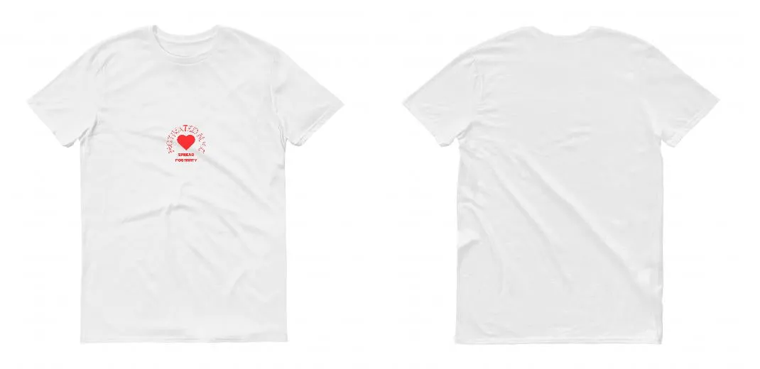 200 White T-Shirts - DTG Full Color