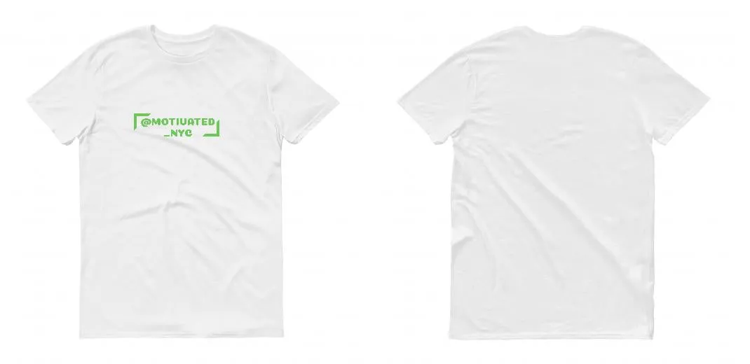 200 White T-Shirts - DTG Full Color