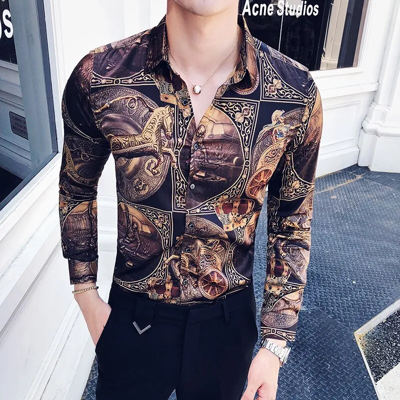 2022 Luxury Casual Long-sleeved Leisure Shirts