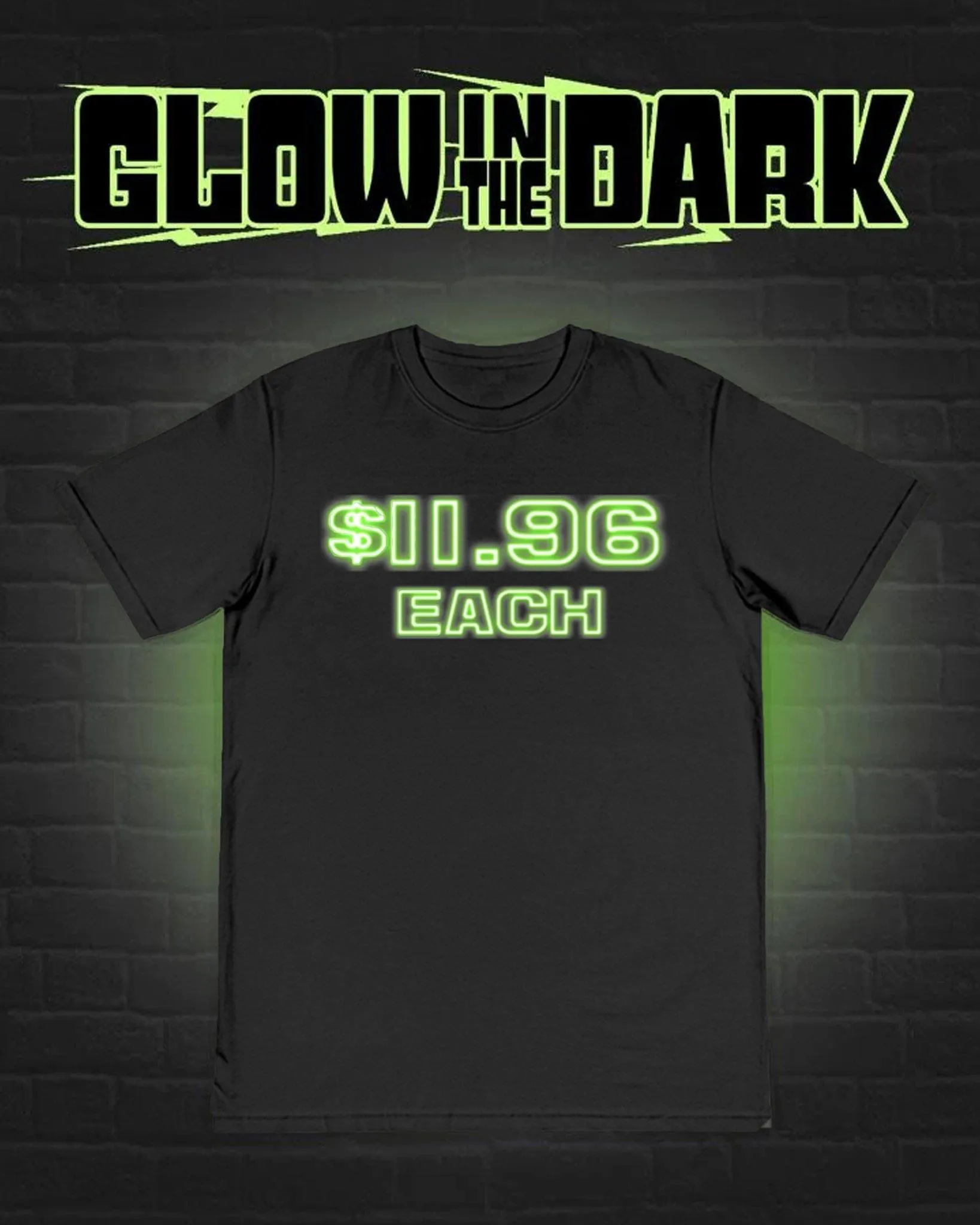 25 Glow in the Dark T-Shirts