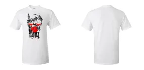 50 White DTG T-Shirts