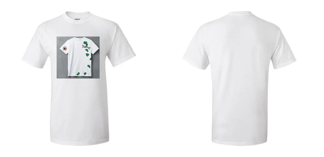 50 White DTG T-Shirts