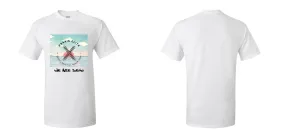 50 White DTG T-Shirts