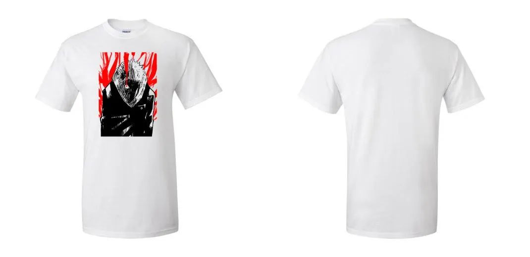 50 White DTG T-Shirts