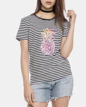 Abacaxi Striped T-shirt