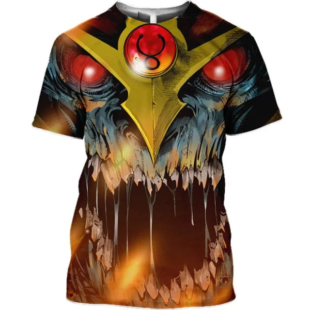 Anime T shirt Thundercats 3D Print Men Women Fashion Oversized T-shirts Children Boy Kawaii Tees Tops Girl Shirts Mens Clothing