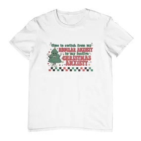 Anxiety Christmas T-Shirt