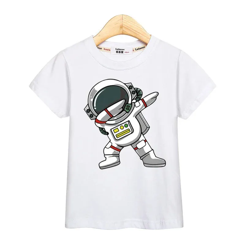 Baby Boys Astronaut Spaceman Casual Tank Shirts