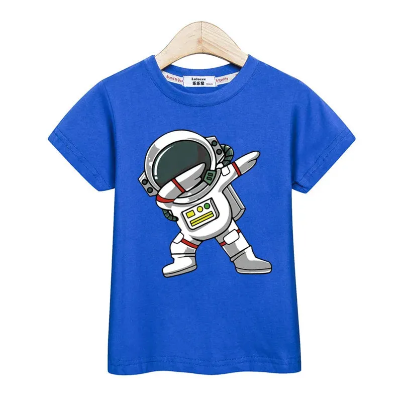 Baby Boys Astronaut Spaceman Casual Tank Shirts