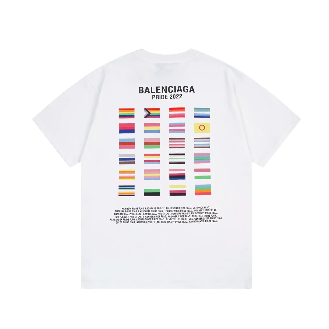 Premium Unisex Balenciaga Graphic Print T-Shirt in Classic Black