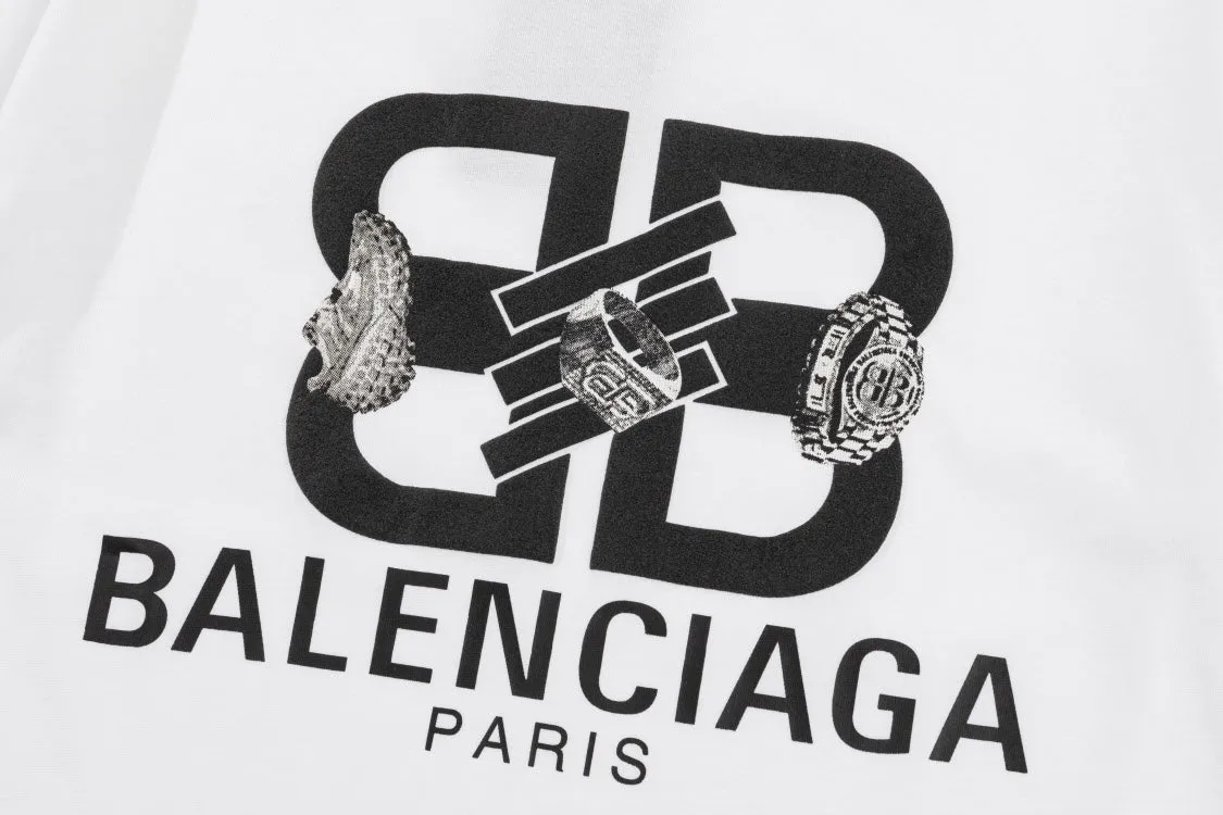 Certainly! Heres an optimized title for a Balenciaga T-shirt with modifiers:

Mens Balenciaga Logo Print Cotton T-Shirt - Designer Casual Wear

This title includes the target audience (mens), key feature (logo print), material (cotton), and a description of the style (designer casual wear), which all help in optimizing for search and appealing to potential buyers.