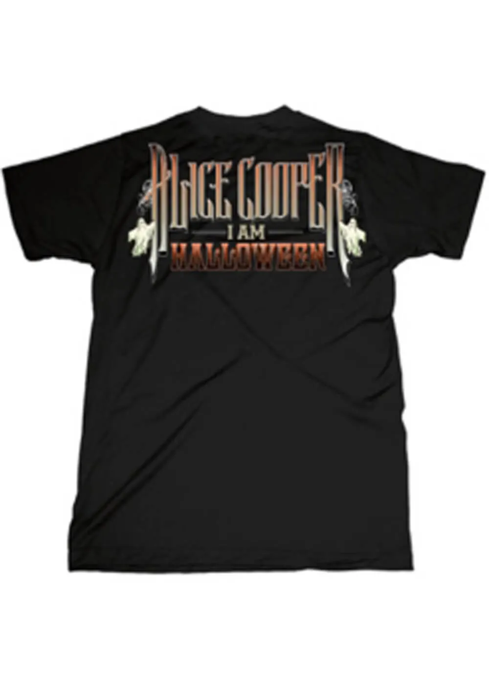 Band Shirts Alice Cooper I Am Halloween T-Shirt Black