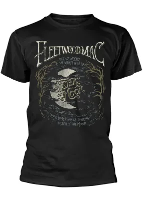 Band Shirts Fleetwood Mac Sisters Of The Moon T-Shirt in Black