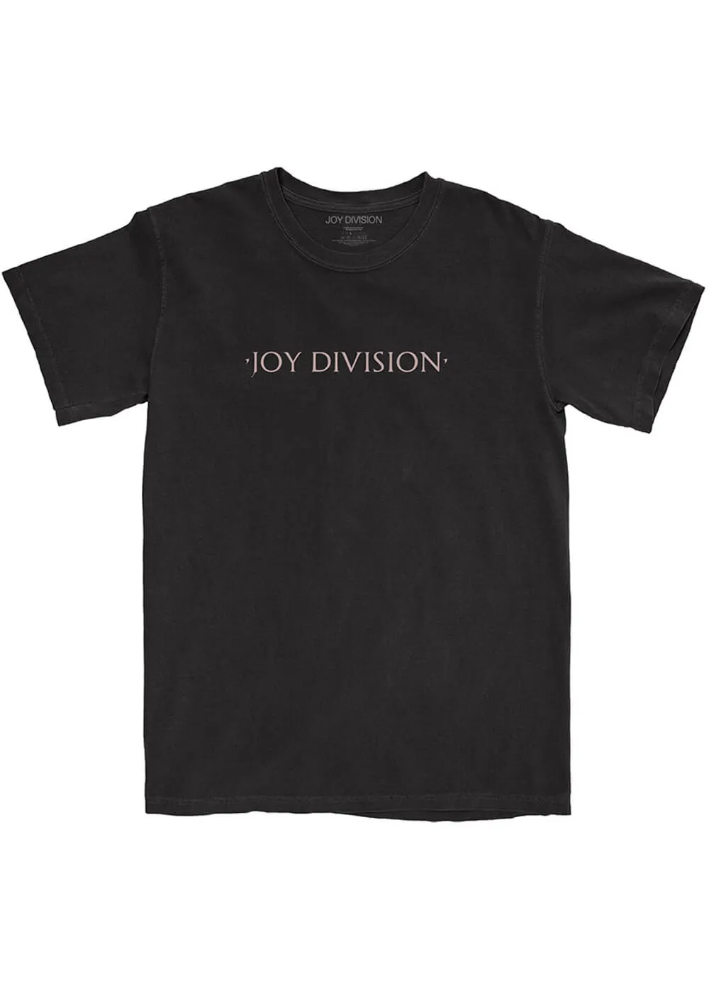 Band Shirts Joy Division A Means To An End T-Shirt Black