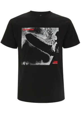 Band Shirts Led Zeppelin Remastered Cover T-Shirt Black