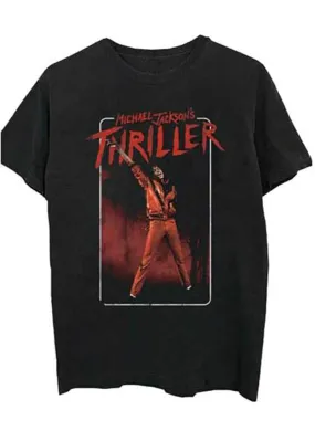 Band Shirts Michael Jackson Thriller T-Shirt Black