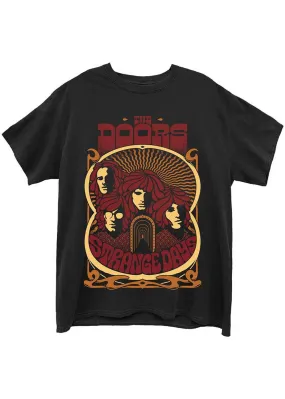 Band Shirts The Doors Strange Days T-Shirt Black