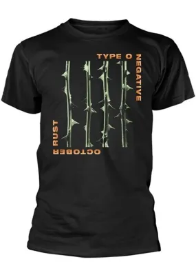 Band Shirts Type O Negative October Rust T-Shirt Zwart