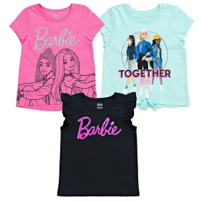 Barbie 3 Pack T-Shirts