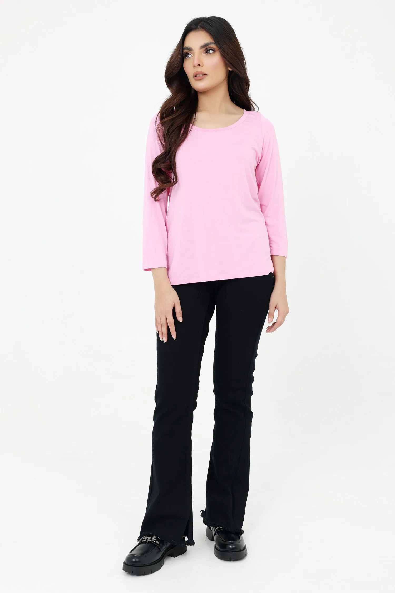 BASIC T-SHIRT-PINK