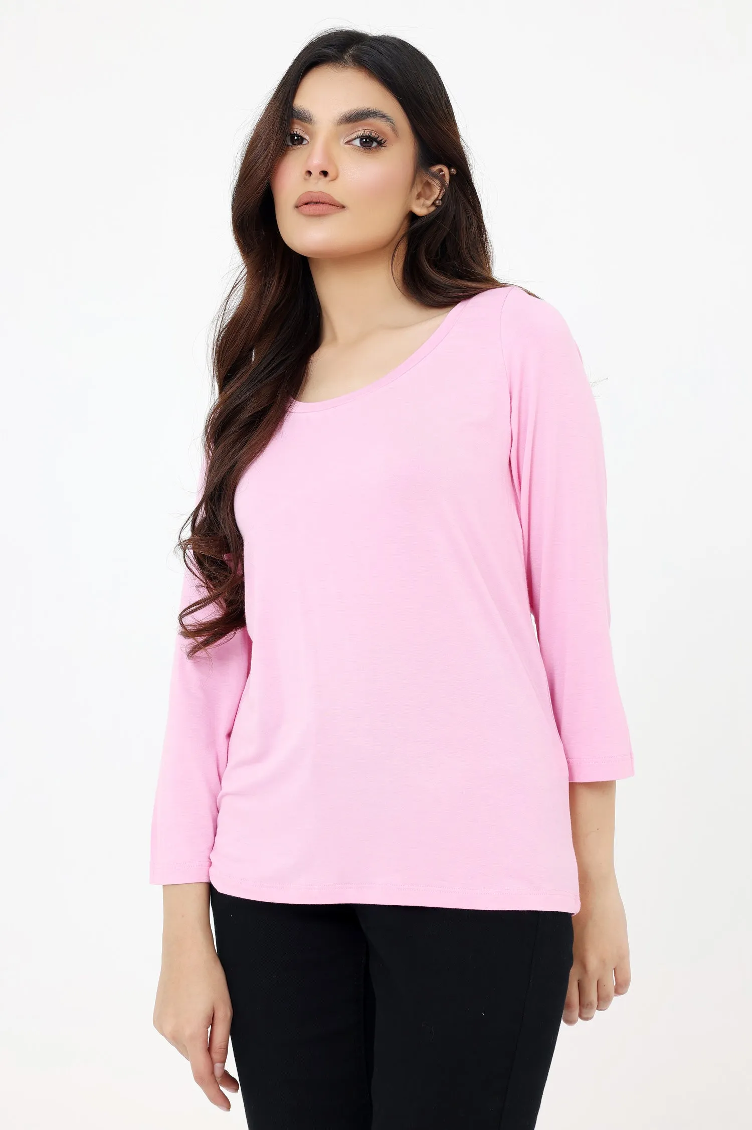 BASIC T-SHIRT-PINK