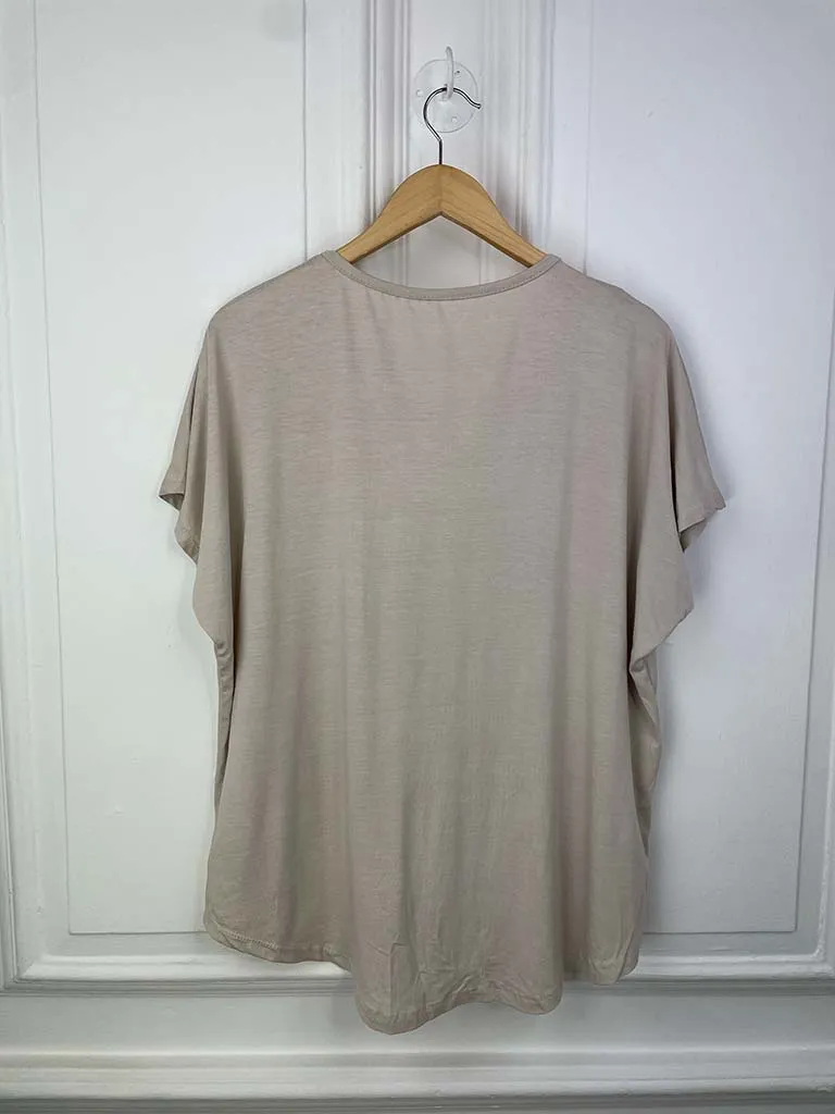 Basic T-Shirt - Stone