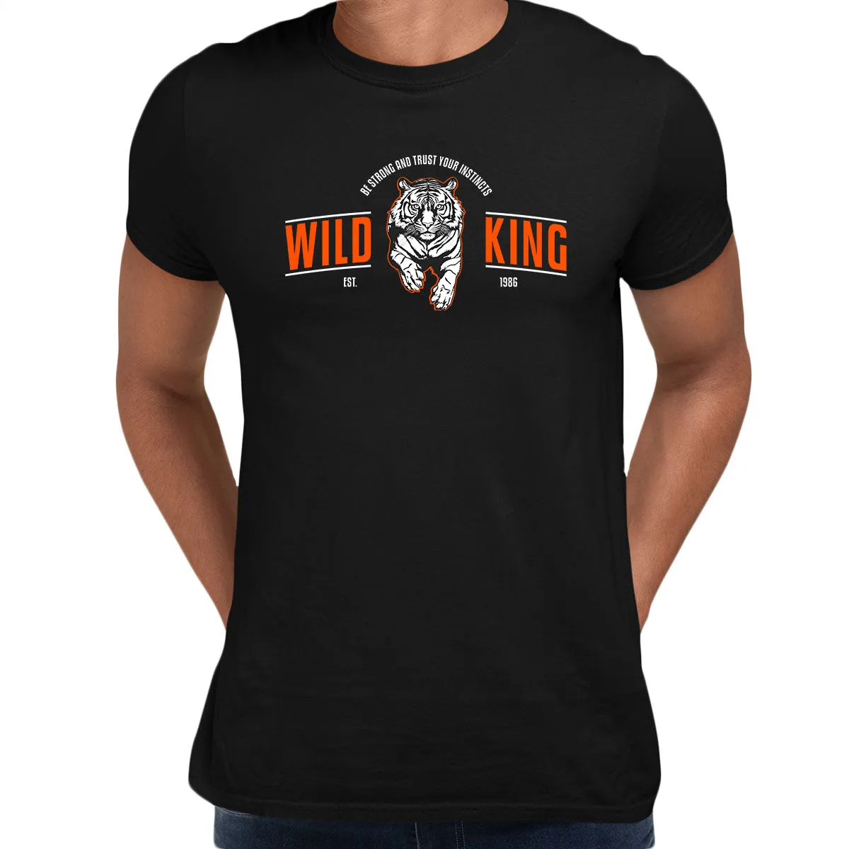 Be Strong trust your instincts Tiger funny Animal Unisex T-Shirts