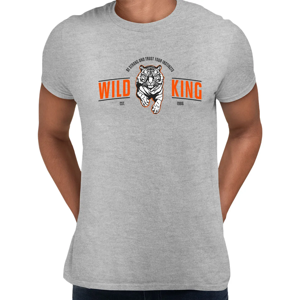 Be Strong trust your instincts Tiger funny Animal Unisex T-Shirts