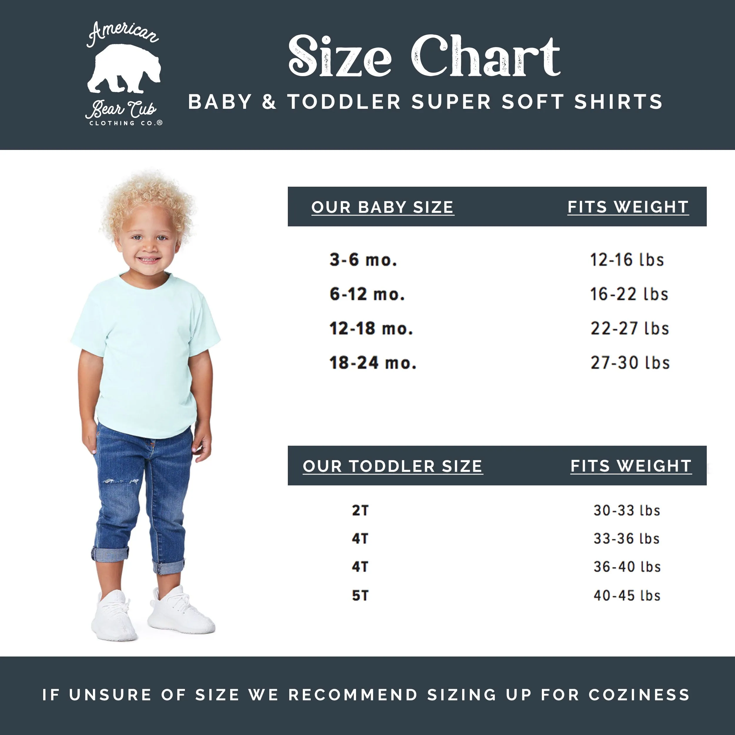 Bear Standing Tall Baby, Toddler & Youth Shirts