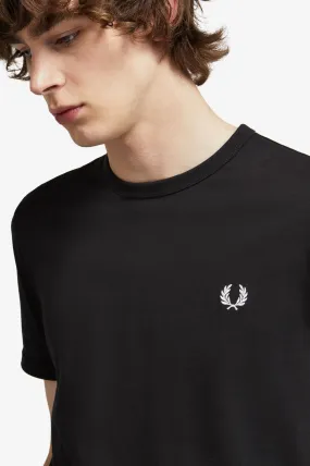 BLACK RINGER T-SHIRT