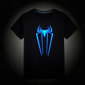 Boys And Girls Spider Glow In The Dark T-Shirts - ONLY 3 LEFT!!!