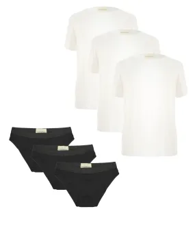 Briefs and T-shirts Special Bundle - £140 (15% off)