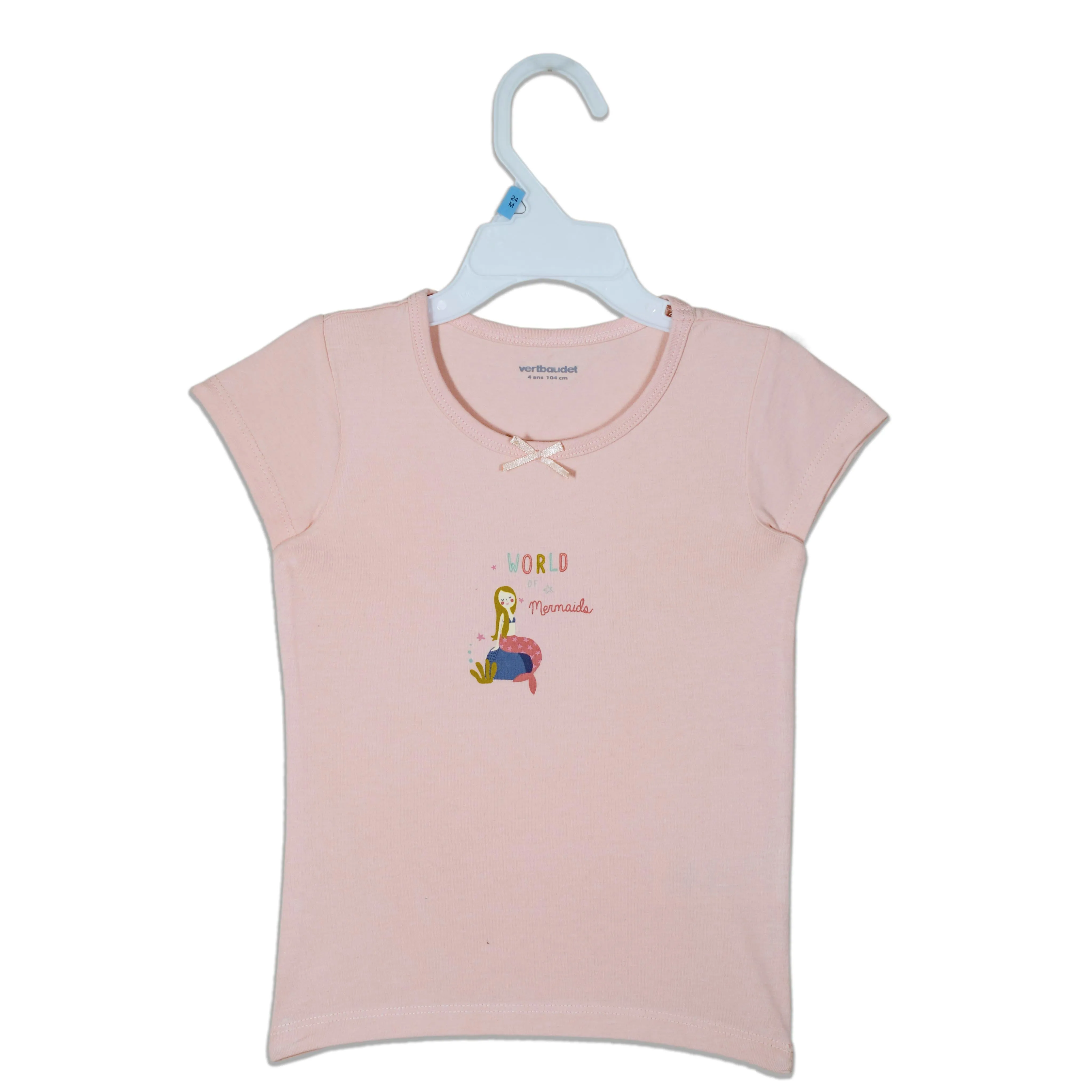 C1547 VBD World of Mermaids Peach T-Shirts