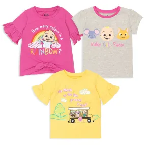 CoComelon Cocomelon JJ 3 Pack T-Shirts