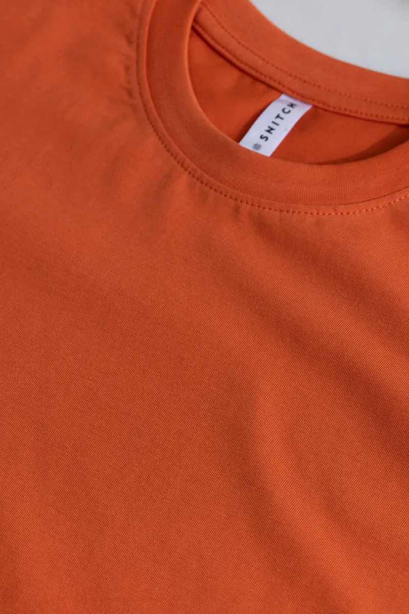 CoreComfort Orange T-Shirt