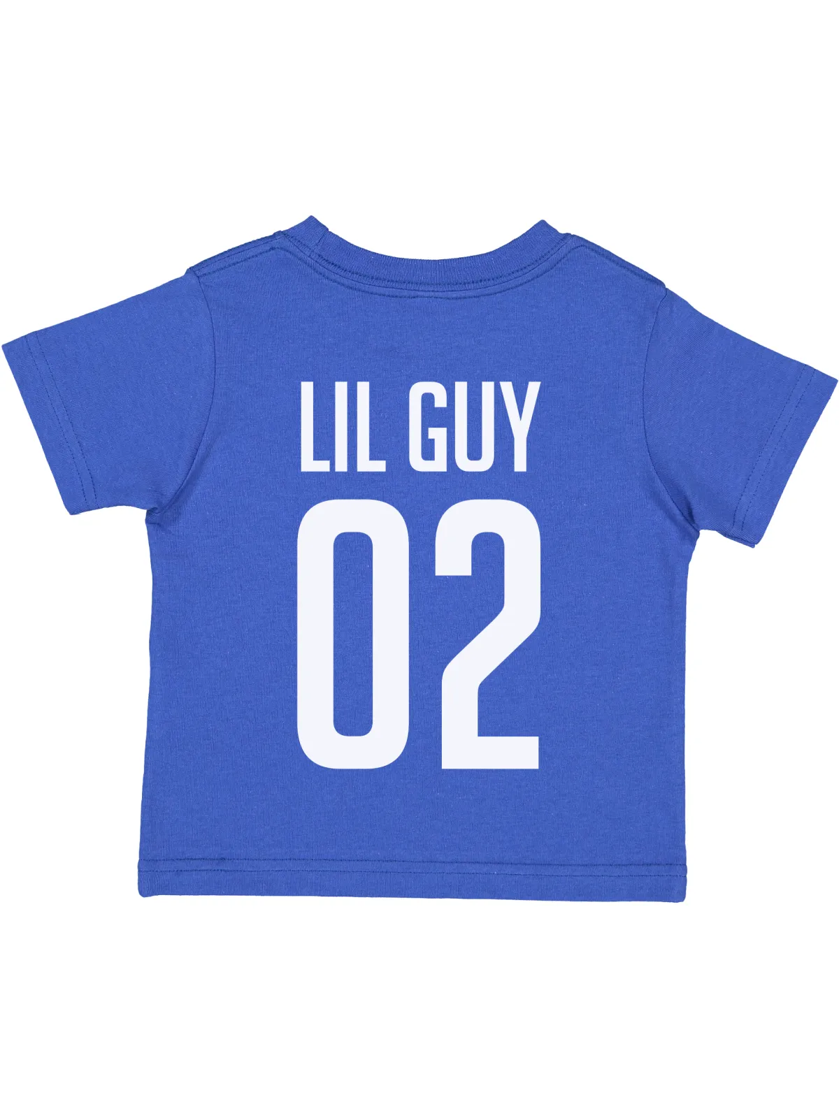 Daddy   Me Matching Jersey Shirts - Royal Blue