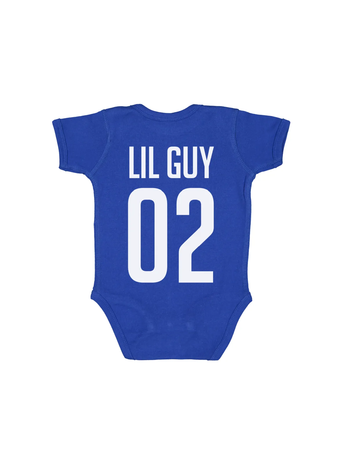 Daddy   Me Matching Jersey Shirts - Royal Blue