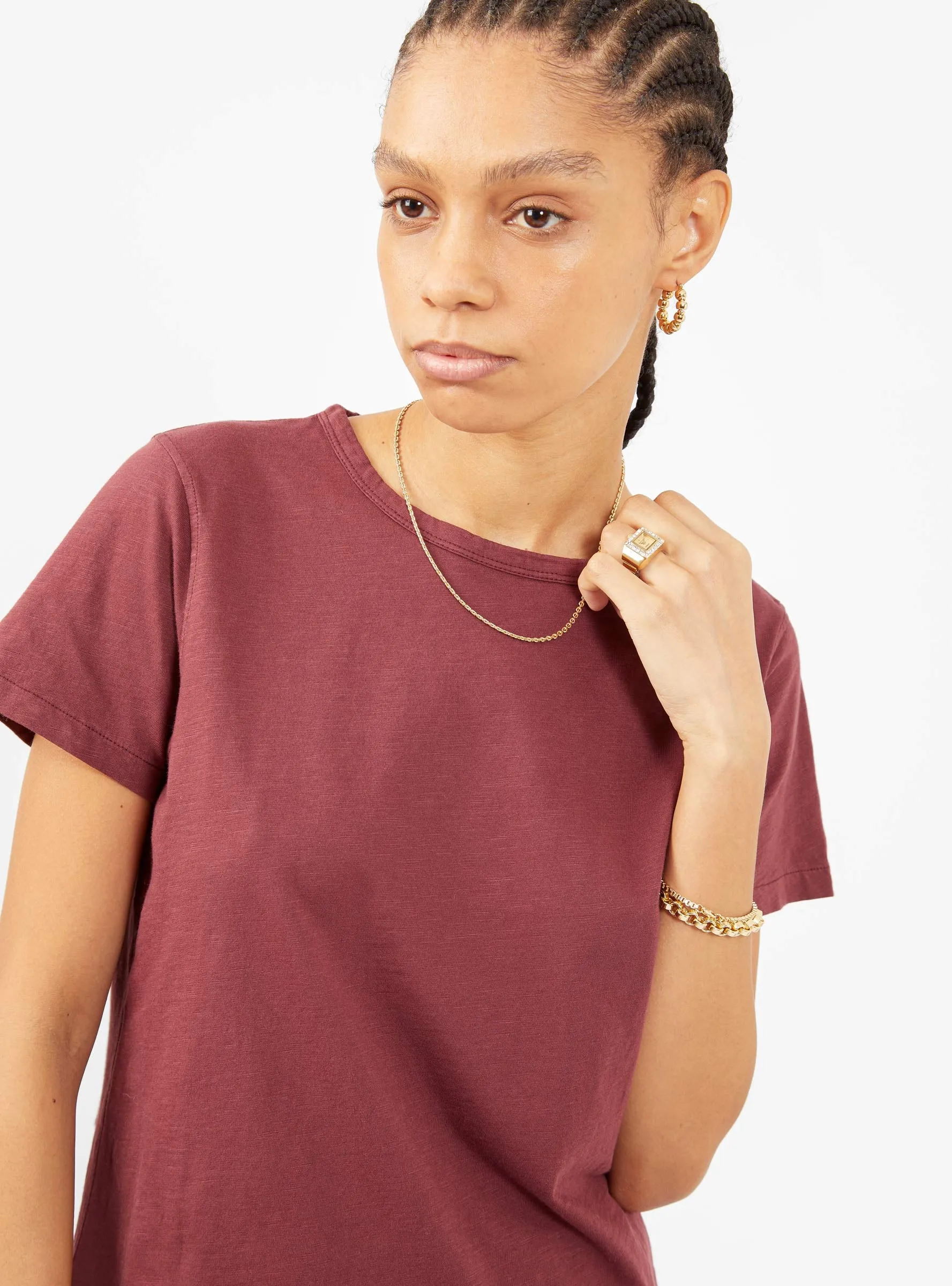 Day T-shirt Burgundy