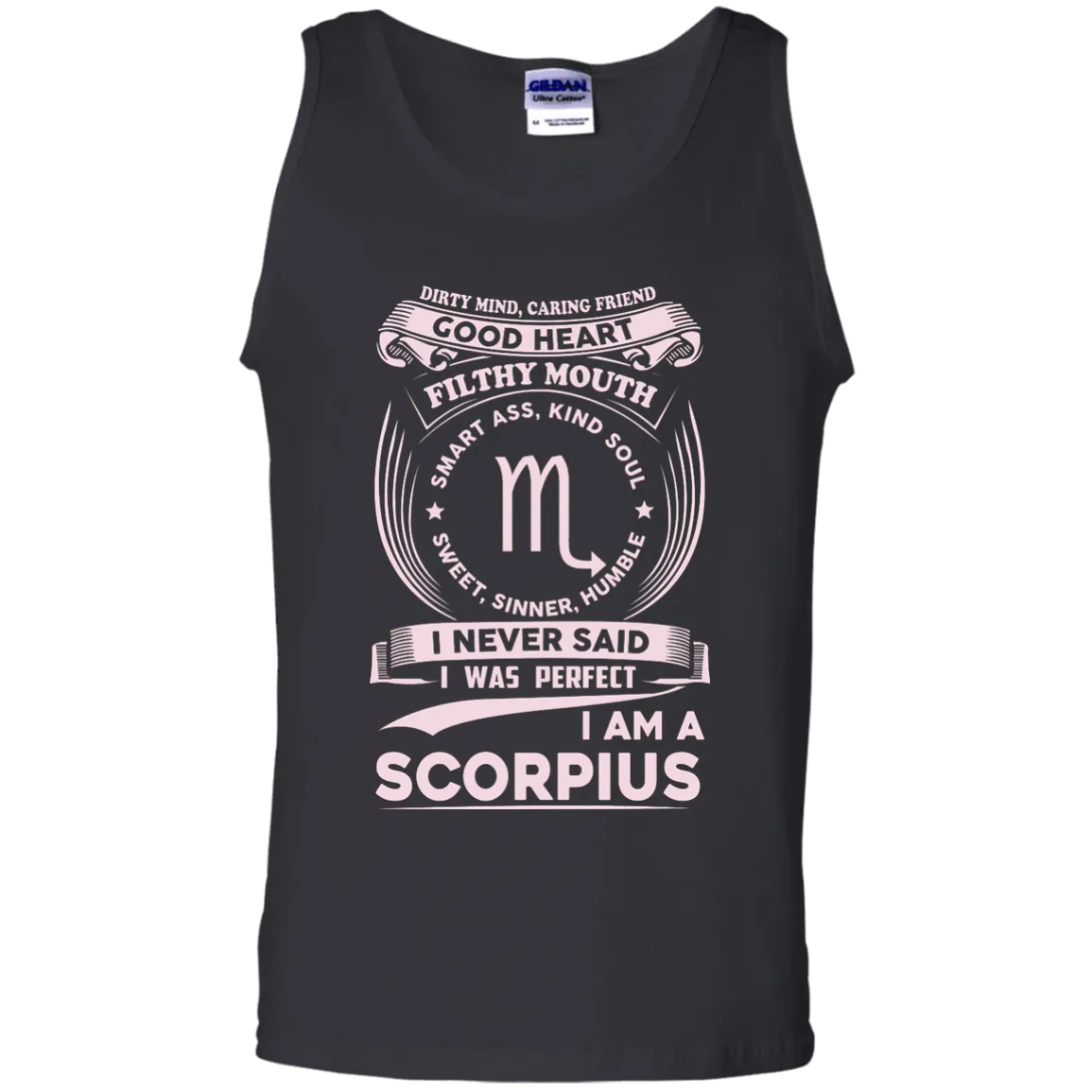 Dirty Mind Caring Friend I Am a Scorpius T-shirts