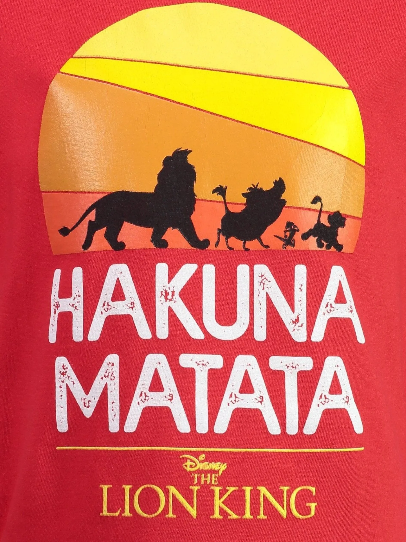 Disney Lion King 4 Pack T-Shirts