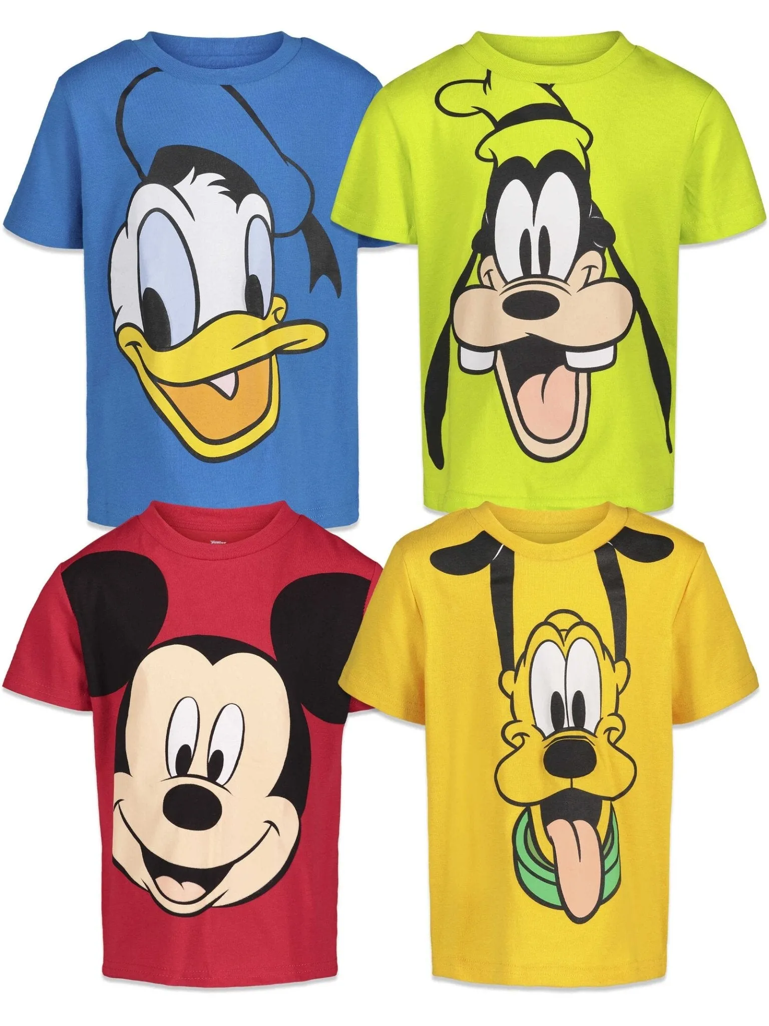 Disney Mickey Mouse 4 Pack T-Shirts