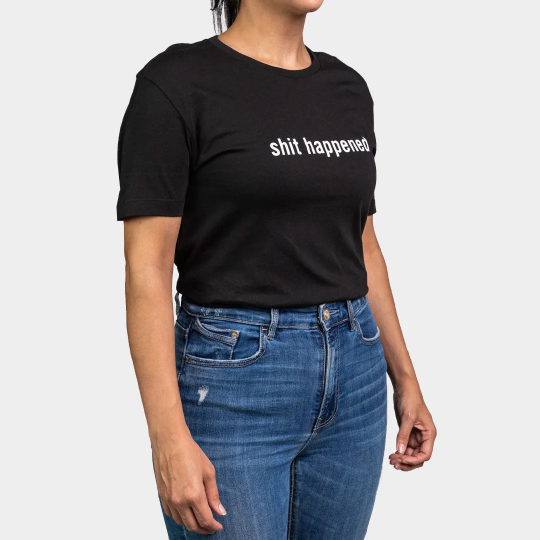 Genderless Voicewear T-Shirt - Sh*T Happened