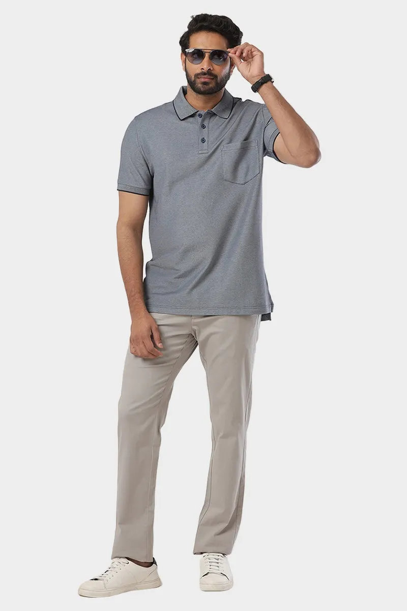 Golf Polo  -  Iron Grey T-Shirts For Men | Ariser