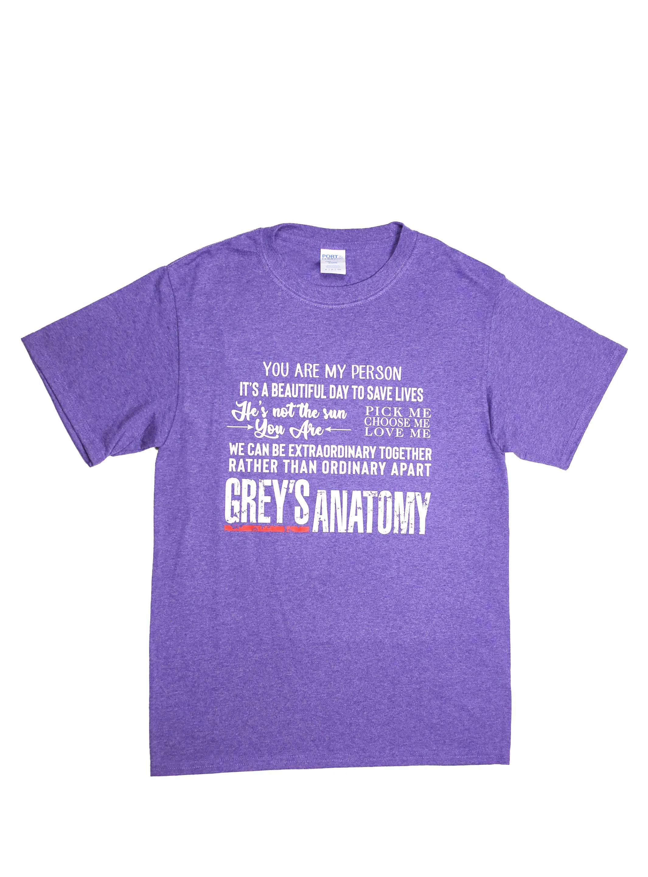 Grey's Anatomy - Quotes and Logo T-Shirts