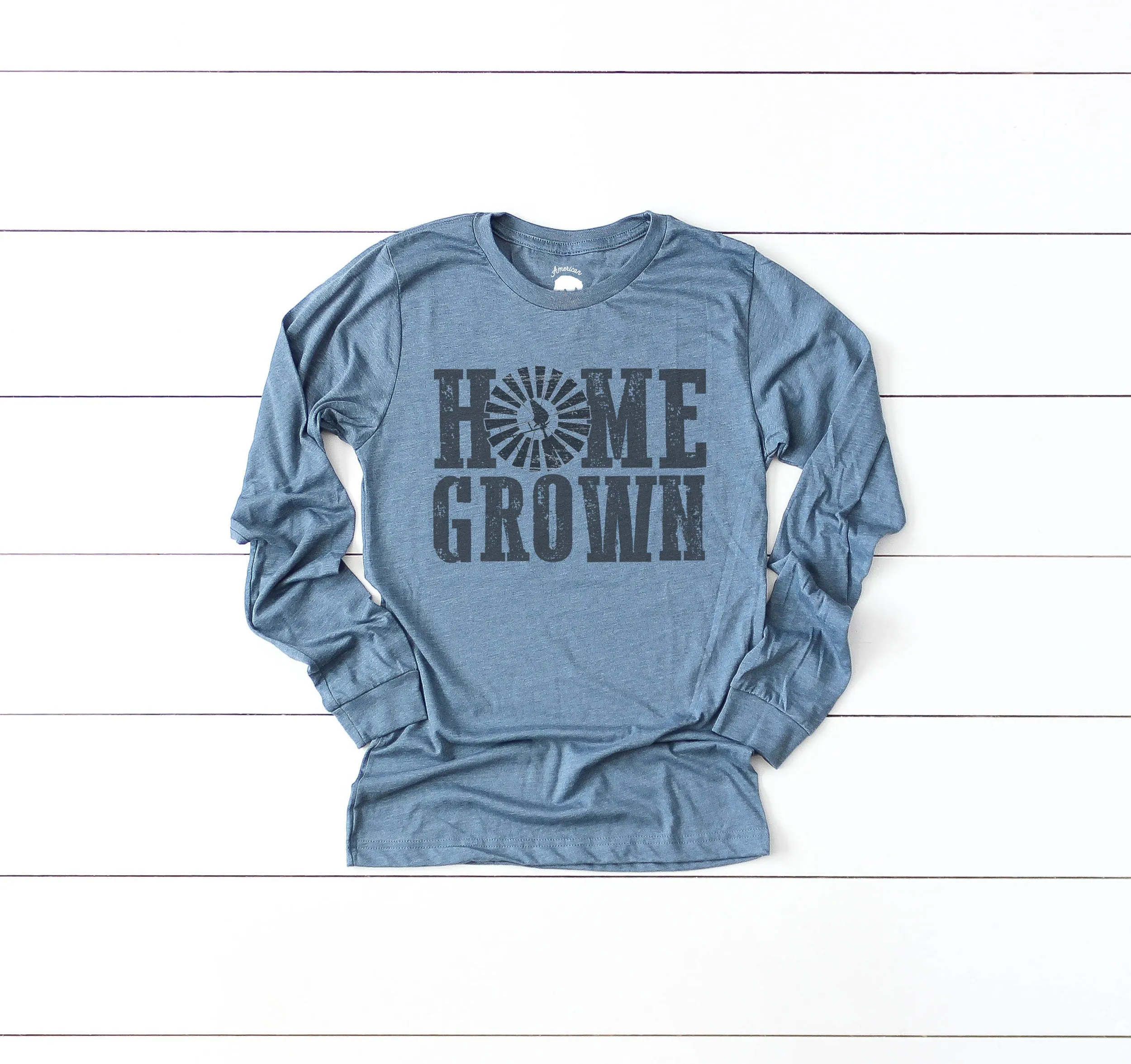 Home Grown Adult Long Sleeve Shirts