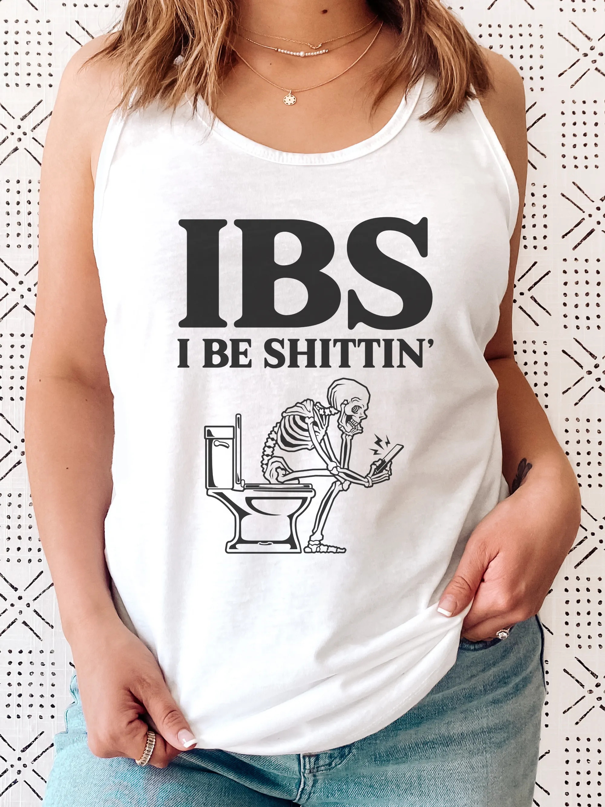 IBS I Be Shi--in' ~ Unisex T-shirts, Sweatshirts, Raglans and Tank Tops Relaxed Fit Printed In The USA