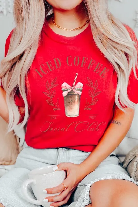 Iced Coffee Social Club Graphic T Shirts